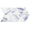 Utthita Triangle marbre bleu